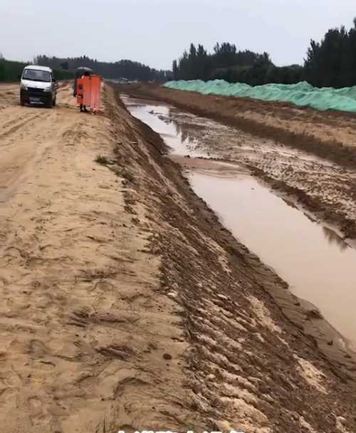 石家庄元氏县河道降水